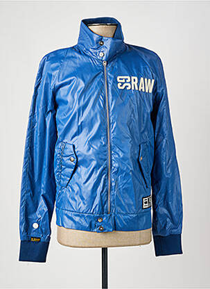 Blouson bleu G STAR pour homme