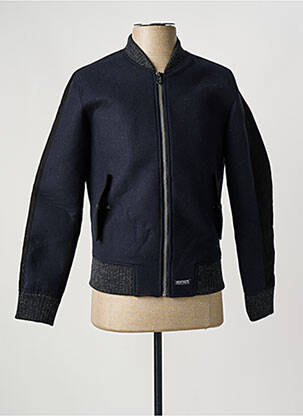 Blouson bleu TEDDY SMITH homme