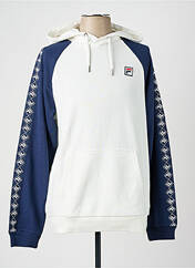 Sweat-shirt à capuche bleu FILA pour homme seconde vue