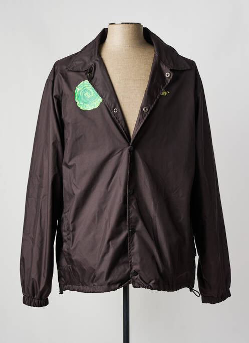 Coupe-vent noir RICK AND MORTY pour homme