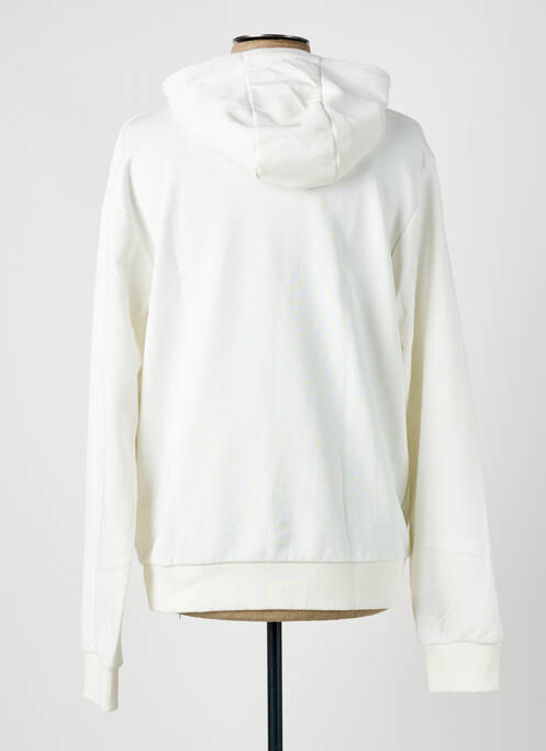 Sweat-shirt à capuche beige FILA pour homme