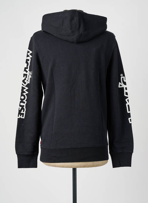 Sweat-shirt à capuche noir LEVIS pour homme