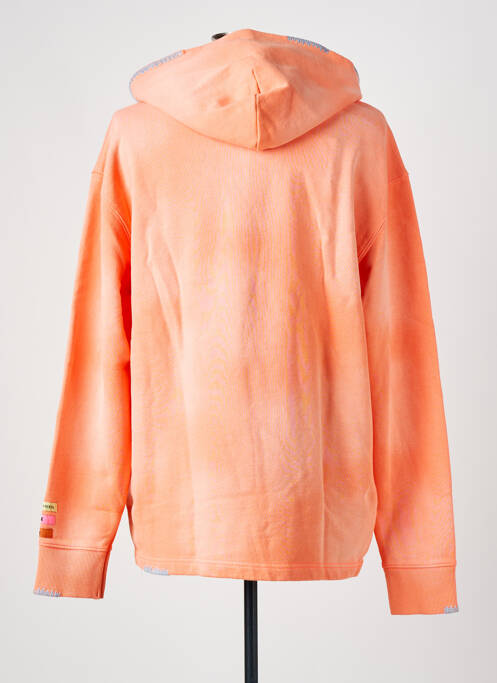 Sweat-shirt à capuche orange SCOTCH & SODA pour homme