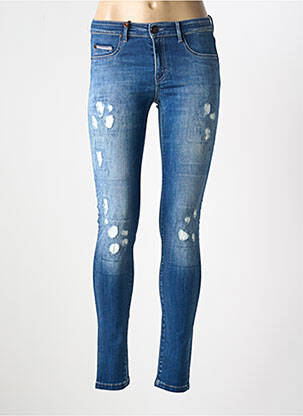 Jeans coupe slim slim taille normale bleu DONOVAN femme