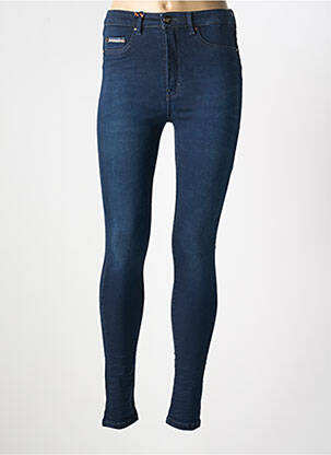 Jeans skinny taille haute taille haute bleu DONOVAN femme