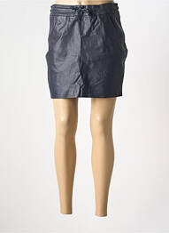 Jupe courte coupe droite bleu GOOSECRAFT femme