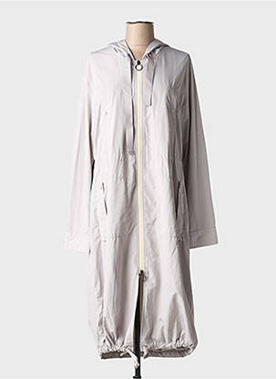 Coupe-vent manches longues a capuche gris SUITE... femme