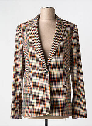 Blazer manches longues beige SCOTCH & SODA femme