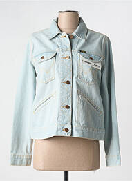 Veste casual coupe droite bleu WRANGLER femme