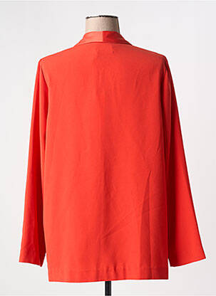 Blazer manches longues orange REIKO femme