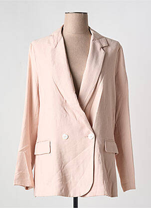 Blazer manches longues rose GRACE & MILA femme