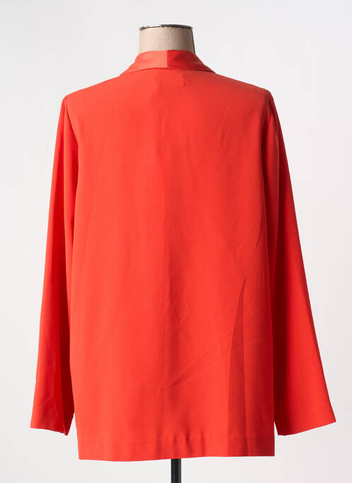 Blazer orange REIKO pour femme