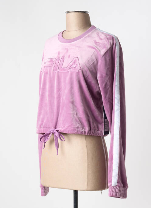 Sweat-shirt violet FILA pour femme