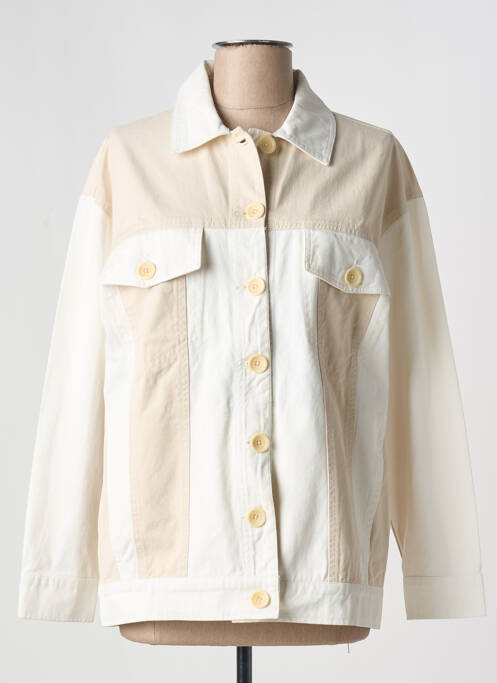 Veste casual beige THINKING MU pour femme