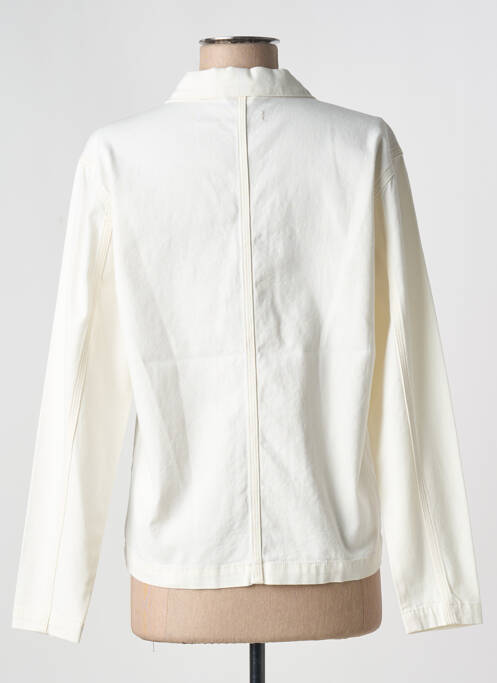 Veste casual blanc KNOWLEDGE COTTON APPAREL pour femme