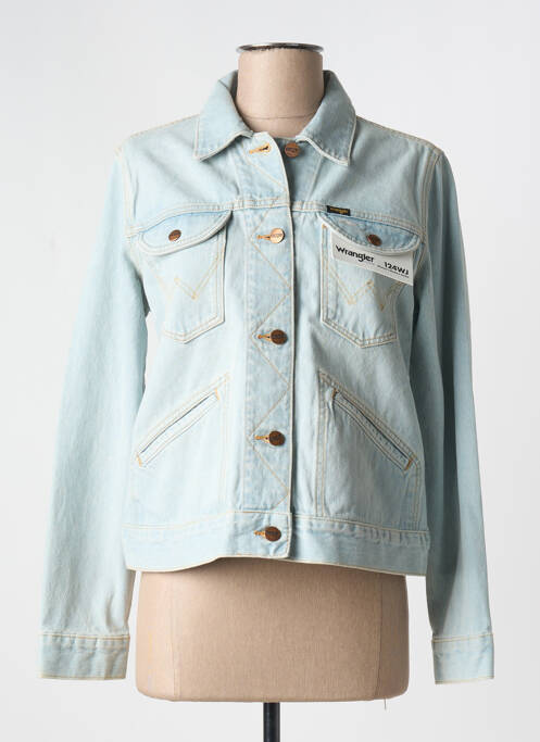 Veste casual bleu WRANGLER pour femme
