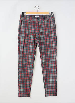 Pantalon chino rouge ONLY&SONS homme