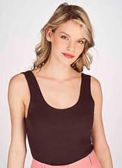 Body marron DEUX. BY ELINE DE MUNCK pour femme seconde vue