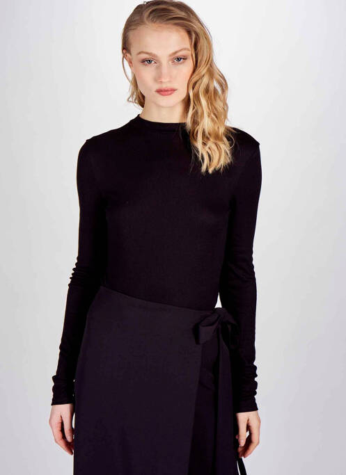 Body noir DEUX. BY ELINE DE MUNCK pour femme