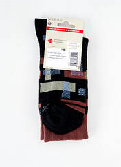 Chaussettes marron KINDY pour homme seconde vue