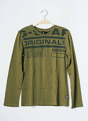 T-shirt vert G STAR garçon