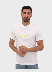 T-shirt blanc CALVIN KLEIN pour homme seconde vue