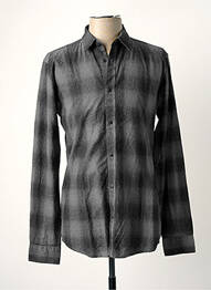 Chemise manches longues gris ONLY&SONS homme
