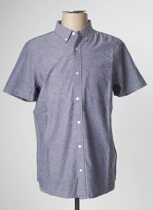 Chemise manches courtes bleu ELEMENT pour homme