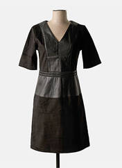 Robe mi-longue noir C'EST BEAU LA VIE pour femme seconde vue