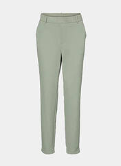 Pantalon chino vert VERO MODA pour femme seconde vue