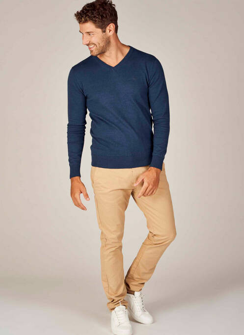 Pantalon chino beige BRUCE & BUTLER  pour homme