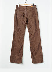 Pantalon flare marron SUBDUED pour femme seconde vue