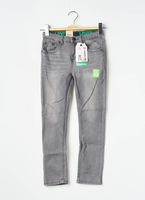 Jeans skinny gris LEVIS pour garçon