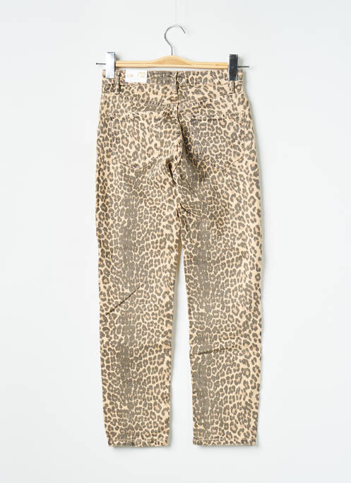 Jeans coupe slim marron MANGO pour femme