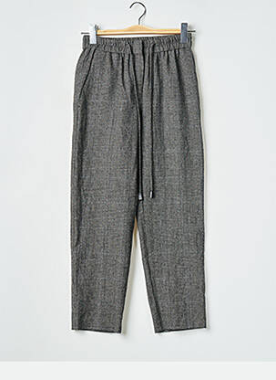 Pantalon droit gris MANGO femme
