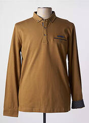 Polo marron DELAHAYE pour homme seconde vue