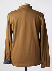 Polo marron DELAHAYE pour homme seconde vue