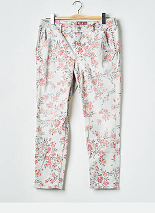 Jeans coupe slim gris STREET ONE femme