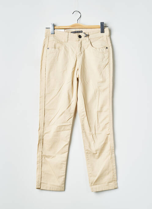 Pantalon slim beige STREET ONE pour femme
