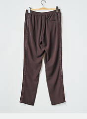 Pantalon slim marron AMELIE & AMELIE pour femme seconde vue