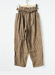 Pantalon large vert MANGO pour femme seconde vue