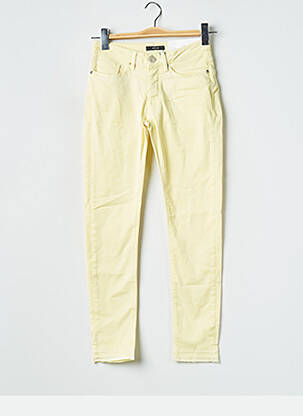 Pantalon 7/8 jaune OPUS femme