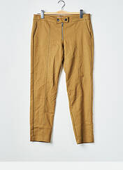 Pantalon slim marron MANGO pour femme seconde vue