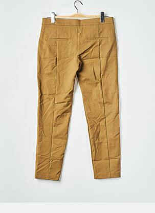 Pantalon slim marron MANGO femme