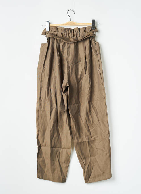 Pantalon large vert MANGO pour femme