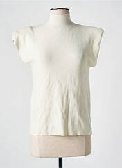 T-shirt beige VILA pour femme seconde vue