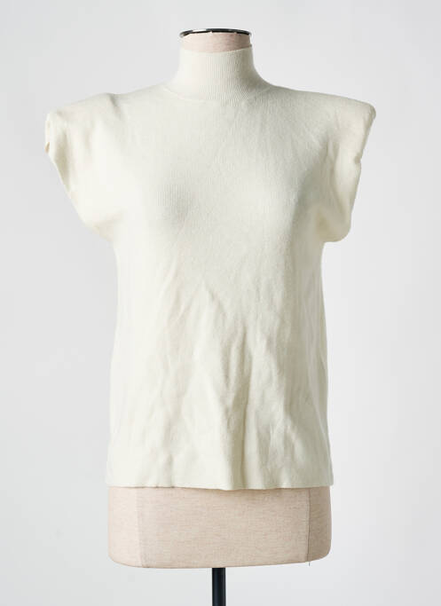 T-shirt beige VILA pour femme