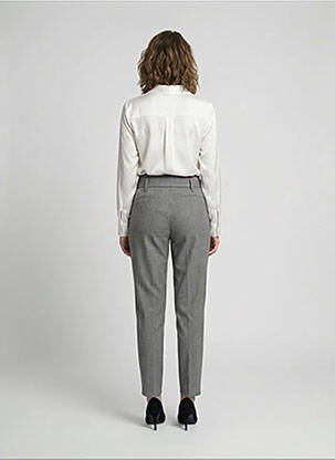 Pantalon chino gris ONLY femme