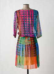 Robe mi-longue imprime PAUL BRIAL pour femme seconde vue
