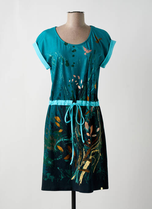 Robe mi-longue imprime PAUL BRIAL pour femme